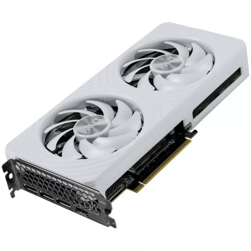 Vaizdo plokštė Palit GeForce RTX 5060 Ti White OC — GeForce RTX 5060 Ti, 16 GB GDDR7, 128 bitų, PCIe 5.0, 2407 MHz