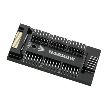 Aušinimo ventiliatorius Barrow Fan DK401-7 RGB Hub 120mm su RGB valdikliu