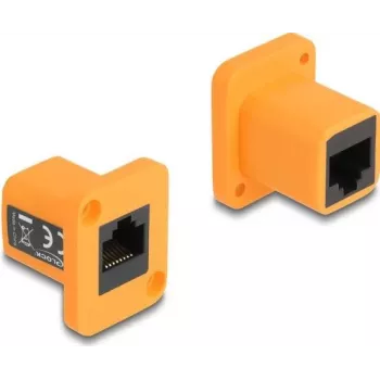 DeLOCK 87998 RJ45 lyties keitiklis oranžinis