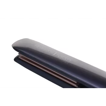 Tiesintuvas Remington S8598 Warm Black Grey – keraminės plokštelės 11 cm, 5 šildymo lygiai, 160–230 °C, 3 m laidas, laikymo dėklas
