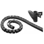 Goobay WireTube. Juodas - 2,5 m tvirtas s