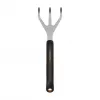 Fiskars Xact Black rankinis kultivatorius, nerūdijantis plienas
