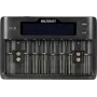 VOLTCRAFT CC-8 Įkroviklis apvalioms baterijoms LiIon, LiFePO, NiMH, NiCd A, Mignon (AA), Micro (AAA), Mini (AAAA), Baby (C), Sub-C, 9 V blokas, 10340, 14500, 16340, 17500 (VC-10882815)