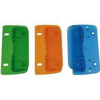 Dokumentų dėžutė Wedo 67899 Plastikinė Mėlyna Oranžinė Rožinė 3 lapai