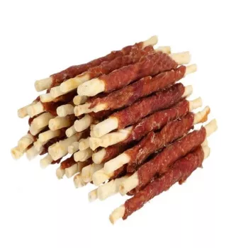 Hilton Duck Wrap White Rawhide Stick 500 g – antienos skonio odos kramtukas dantų priežiūrai