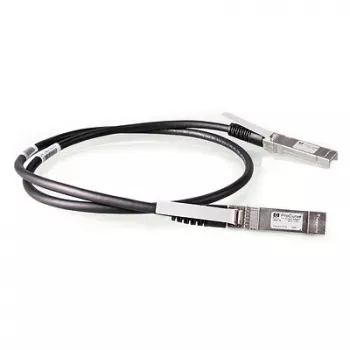 Tinklo kabelis HPE X242 10G SFP+ SFP+ Direct Attach Copper 1m Juodas