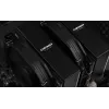 Montavimo rinkinys Noctua NA-HC4 chromax.black — Aliuminio šilumos šalintuvo priedas CPU, juodas