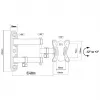 Maclean MC-417 pilno judesio TV monitoriaus laikiklis 13-32 colių, 30 kg max, VESA 100x100, juodas milteliniu būdu dažytas, reguliuojamas atstumas nuo sienos, sukamas, pasukamas
