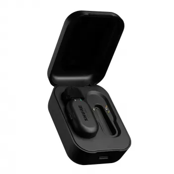 Shure MV-ONE-Z6 – belaidis lavalierinis mikrofonas MoveMic MV-LaV su įkrovimo dėklu