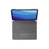 Klaviatūros dėklas Logitech Combo Touch QWERTZ vokiškas Smart Connector Graphite, skirtas iPad Pro 11 inch (M4)