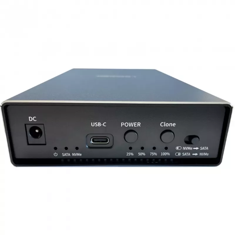 Išorinis HDD/SSD dėklas LC-Power LC-DOCK-C-35-M2 3.5 colio USB Type-C 10 Gbit/s