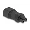 DeLOCK tinklo adapteris IEC 60320 C14 į C5 kištukinis lizdas 2,5 A tiesus juodas