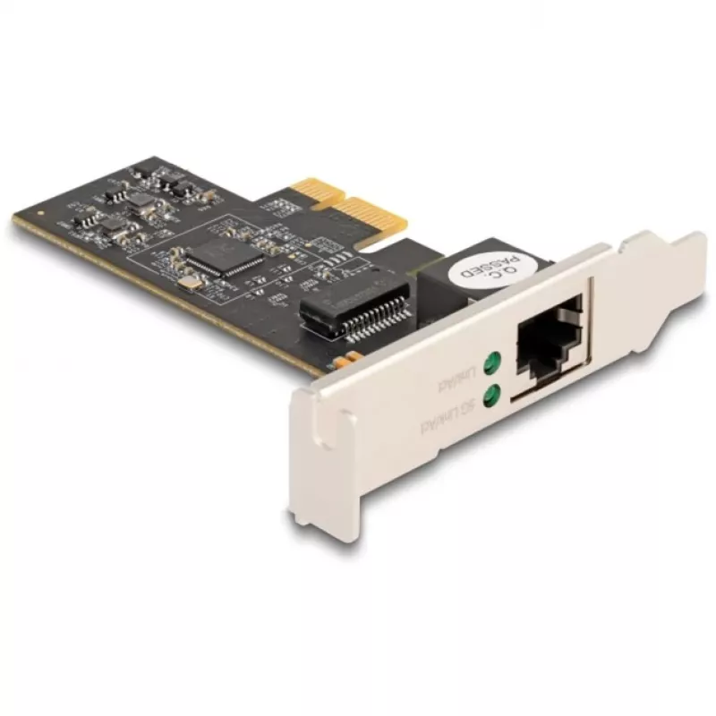 DeLOCK PCI Express x1 kortelė 81260 1 x RJ45 5 Gigabit LAN RTL8126