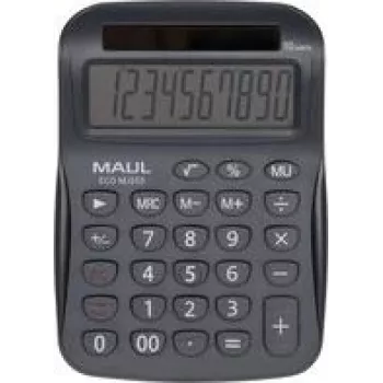 Stalinis skaičiuotuvas Jakob Maul GmbH ECO MJ 555, 10 skaitmenų, žalias, saulės energija, be baterijos (7263584)