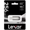 Lexar JumpDrive M400 USB atmintukas 256 GB USB Type-A 3.2 Gen 1 sidabrinis