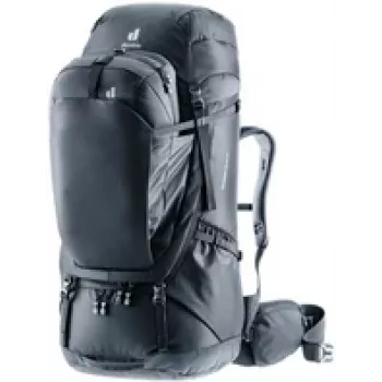 Kuprinė DEUTER Voyager 60+10 SL juoda – 60+10 L talpa, SL moteriškas prigludimas