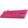 Logitech G PRO X TKL RAPID klaviatūra žaidimams USB QWERTY rožinė be skaičių bloko