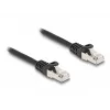 Tinklo kabelis DeLOCK RJ50 (vyriškas) į RJ50 (vyriškas) S/FTP 0,25 m juodas