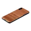Apsauginis dėklas man and wood iPhone XS Max — kapučino juoda