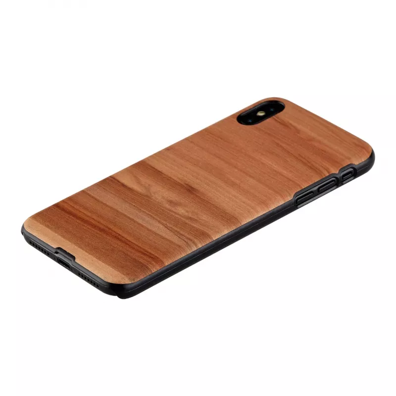 Apsauginis dėklas man and wood iPhone XS Max — kapučino juoda
