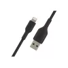Pintas USB-A į Lightning laidas, 1 m, juodas