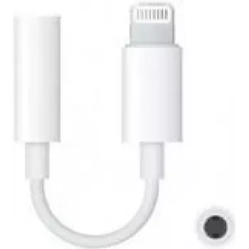 Adapteris CoreParts MSPP74280 Lightning į 3,5 mm audio, baltas