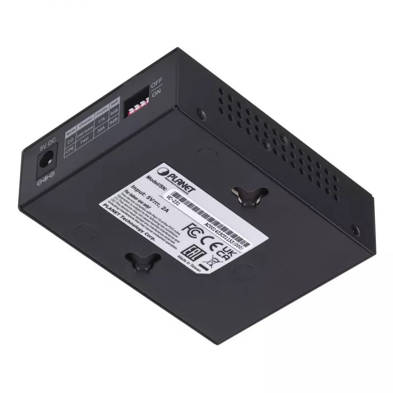 Planet VC-231G tinklo tiltas/kartotuvas 1000 Mbit/s Juoda