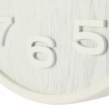 NeXtime 3096WI Sieninis laikrodis – medinis, kvarcinis, baltas, apvalus