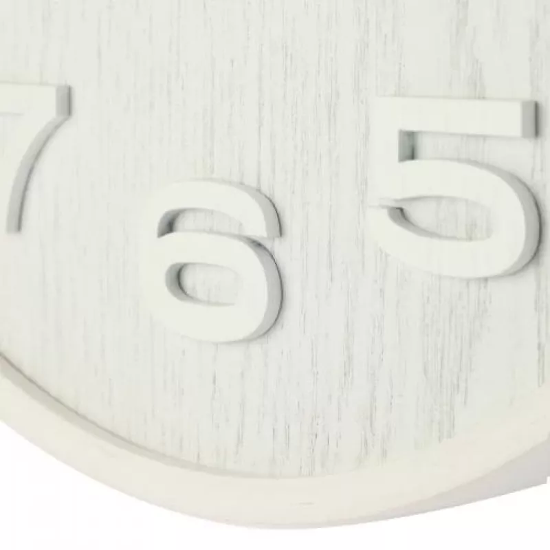 NeXtime 3096WI Sieninis laikrodis – medinis, kvarcinis, baltas, apvalus