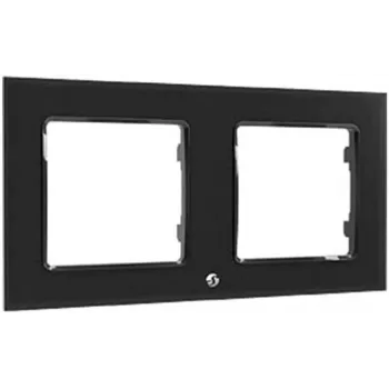 Shelly Wall Frame 2 stačiakampis baltas plastikinis 10 x 80 mm