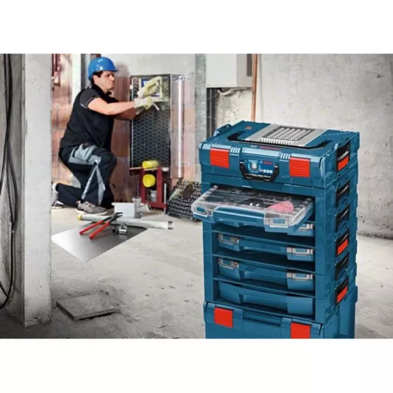 Bosch i-BOXX 72 Professional ABS sintetika Mėlyna, Skaidrus