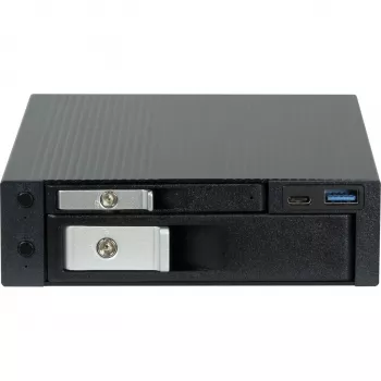 INTER-TECH ST-7227U HDD Dock, 2.5 inch ir 3.5 inch diskams, USB 3.0 su Type-C ir Type-A
