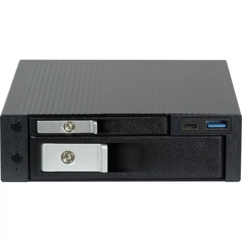 INTER-TECH ST-7227U HDD Dock, 2.5 inch ir 3.5 inch diskams, USB 3.0 su Type-C ir Type-A