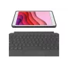 Klaviatūrinis dėklas Logitech Combo Touch QWERTZ vokiškas Smart Connector Graphite