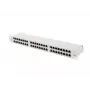 Patch panel LANBERG PPS6-1048-S 48 prievadų 1U 19 colių Cat6 FTP ekranuotas