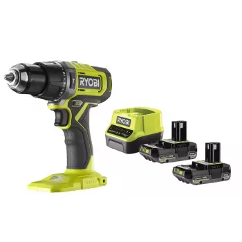 RYOBI 18V besepetėlis gręžtuvas-suktuvas su smūgio funkcija
