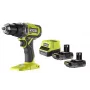 RYOBI 18V besepetėlis gręžtuvas-suktuvas su smūgio funkcija
