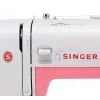 Singer Simple 3210 automatinė siuvimo mašina, elektromechaninė, 10 dygsnių, 4 žingsnių kilpų siuvimas, laisvoji platforma, 85 W, balta/rožinė
