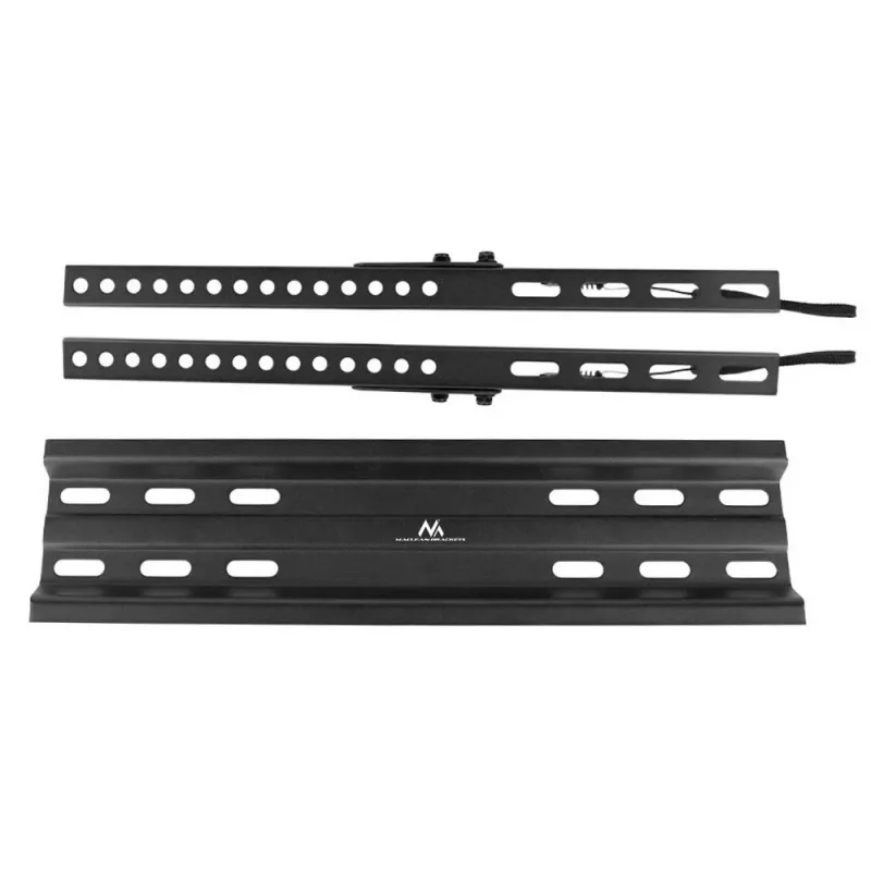 Sieninis TV laikiklis MACLEAN MC-748A VESA 100x100–400x400 mm Pakreipiamas Juodas Krovinys iki 45 kg