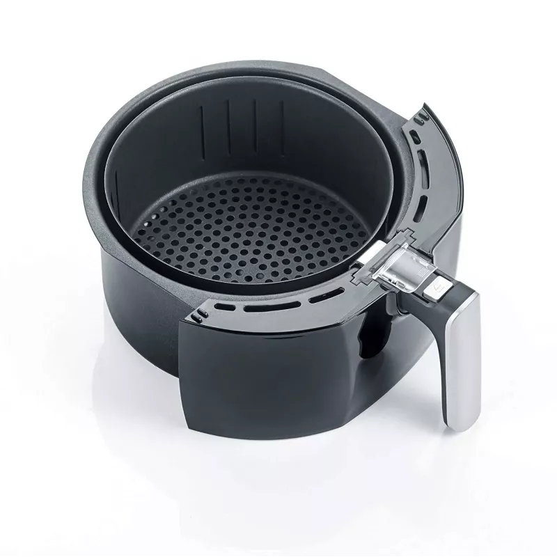 Severin 2430 Karšto oro gruzdintuvė 3,2 L 1500 W Juoda, Nerūdijantis plienas