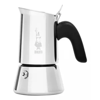 Moka puodas BIALETTI Venus dėžutė 0,1 L nerūdijantis plienas, 2 puodeliai, polipropileno rankena