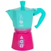 Kavos virimo puodas Bialetti 0005393 aliuminis mėlyna rožinė