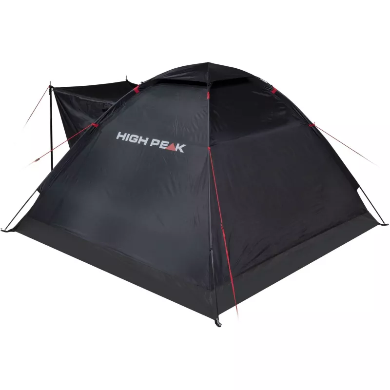 Piramidinė palapinė High Peak Beaver 3 3 asmenys kietu karkasu vandens stulpelis 150 cm