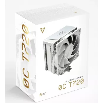 MODECOM Volcano 0C T720 procesoriaus oro aušintuvas 12 cm baltas