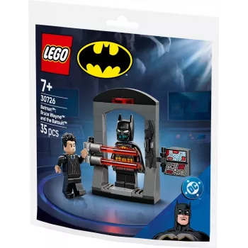 LEGO Super Heroes 30726 Batman: Bruce Wayne ir Batkostiumas
