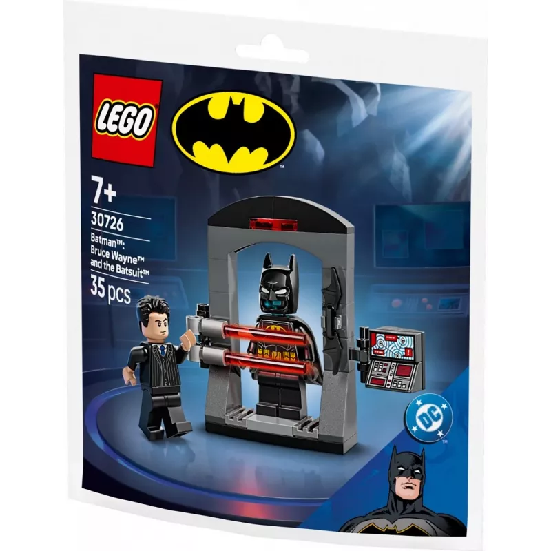 LEGO Super Heroes 30726 Batman: Bruce Wayne ir Batkostiumas