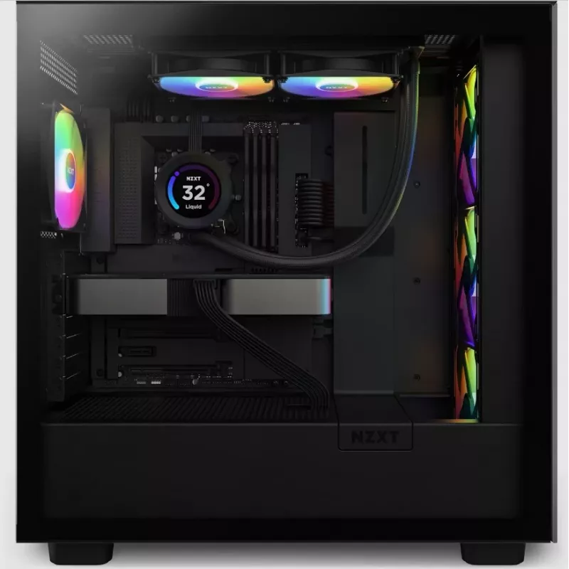 Vandens aušintuvas NZXT Kraken Elite 240 RGB 12 cm Juodas
