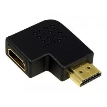HDMI adapteris (keitiklis lyties) LOGILINK AH0008 — HDMI į HDMI, juodas, auksuoti kontaktai