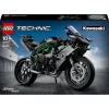 LEGO Technic motociklo modelis Kawasaki Ninja H2R 42170 — 1:1 mastelio replika, 643 dalys, instrukcijos, nuo 10 metų