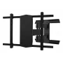 Fiksuotas sieninis laikiklis B-TECH BT8227/B 600x400 iki 75 col., maks. apkrova 50 kg